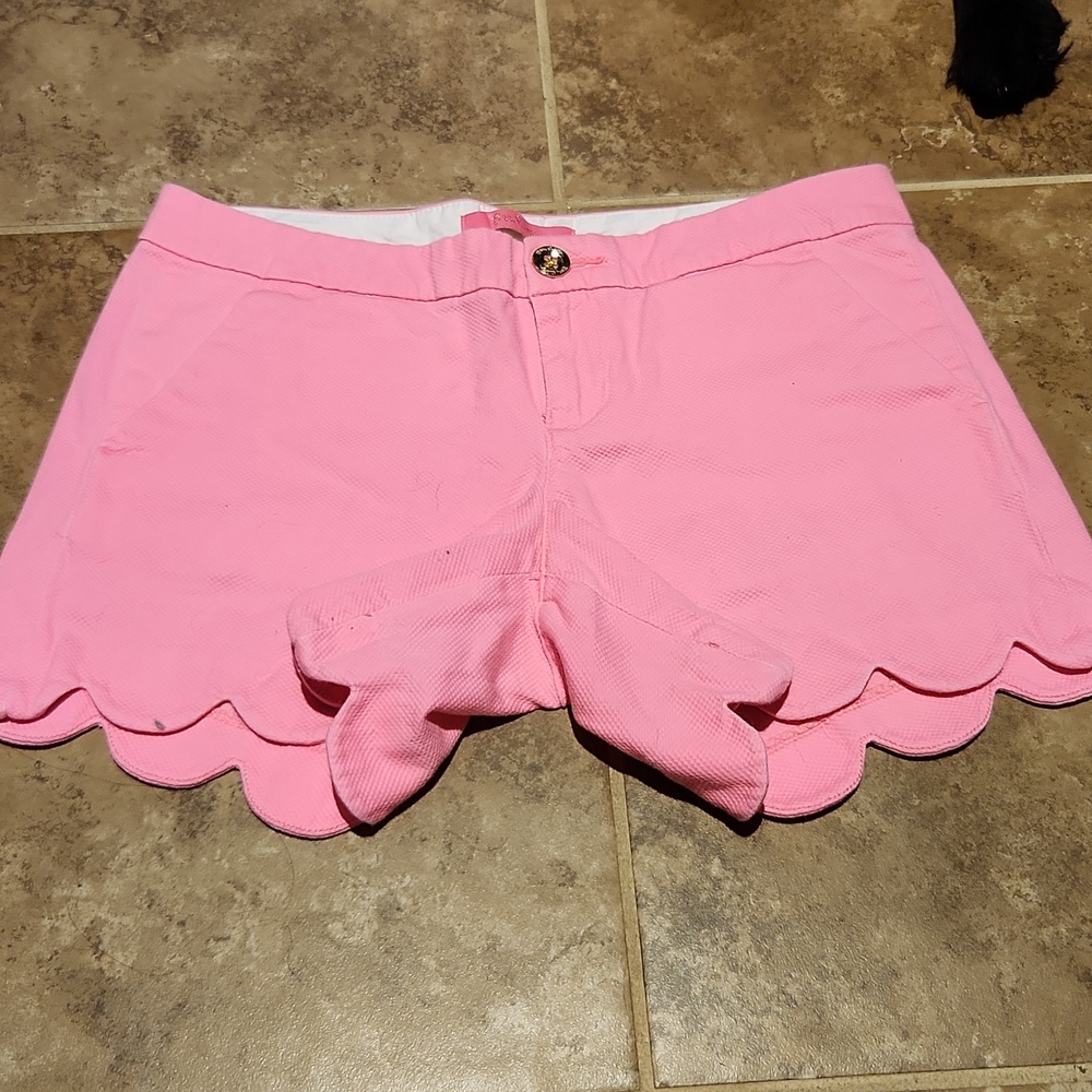 Size 4 Lilly pulitzer pink shorts